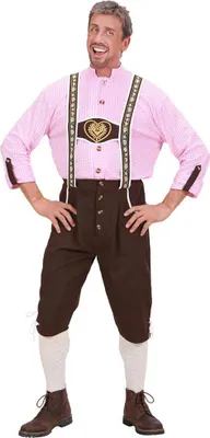 Produktbild von Kostüm Trachtenhose und Hemd Bayer Herr Größe: 52
