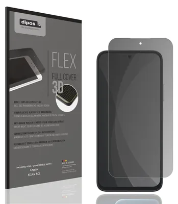 Produktbild von Full Cover Privacy Blickschutzfolie für Oppo K14x 5G Folie Anti-Shock