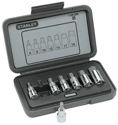 Produktbild von Stanley Steckschluesseleinsatz-Set 7-tlg. 1-89-099