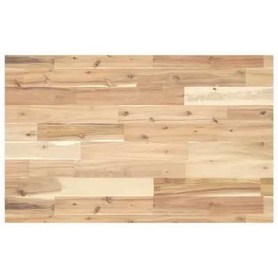 Image de Maison Exclusive - Plateau de bureau non traité 120 x 50 x 4 cm en bois massif d'acacia