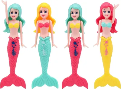 Produktbild von Schwimmbadspielzeug - Wasserspielzeug - Schwimmbadspielzeug für Kinder - Schwimmbadspielzeug - Schwimmbad-Tauchspielzeug - Tauchmeerjungfrau - Tauchtorpedos - Unterwasser-Schwimmausbildung - Schwimmspielzeug - Meerjungfrau