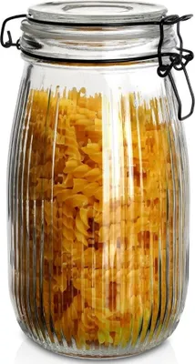 Produktbild von Glasgefäß mit luftdichtem Patentdeckel und Gummidichtung