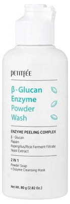 Produktbild von Petitfee, β-Glucan Enzyme Powder Wash, Beta-Glucan-Reinigungspulver auf Enzymbasis, 80 g