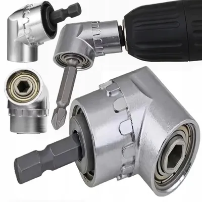 Obrázek produktu pro Úhlový adaptér pro vrtačku nástavec 1/4" HEX