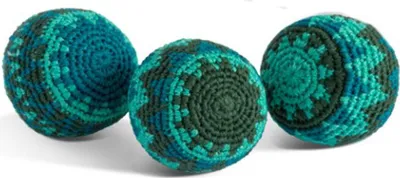 Produktbild von Aromatisierte Jonglierbälle, Häkelbälle 6,5 cm - Pinie (1 Stk.), Polyester,Baumwolle, Brettspiele & Geschicklichkeitsspiele