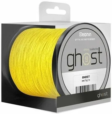 Produktbild von Delphin Ghost 8+1 Yellow 0,33 mm 300 m 18,1 kg Angelschnur
