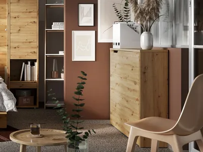 Immagine prodotto di Scrivania pieghevole CELENA - rovere artigianale, vero