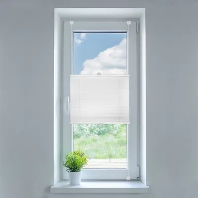Produktbild von SN Deco SmartFix Plissee 90x220 cm TG-01 weiß