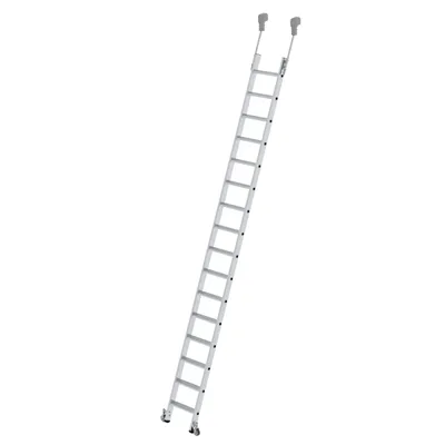 Produktbild von MUNK Aluminium-Regalleiter fahrbar 16 Stufen