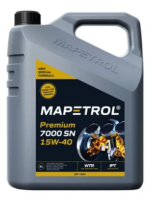 Produktbild von MAPETROL Premium 7000 SN für 15W-40 5 Liter Motoröl Motorenöl Mineralisch 229.1 229.3 502 00 501 00 505 00 PSA B71 2294 RN0700 RN0710 Öl