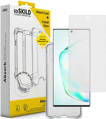 Produktbild von SoSkild SOSGEC0039, Cover, Samsung, Galaxy Note10, Transparent