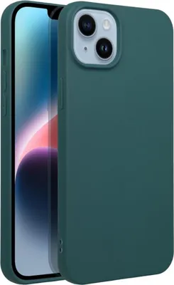 Zdjęcie produktu dla Matt Case - elastyczne etui ochronne z TPU kompatybilne z iPhone 17 Pro Max ciemnozielony