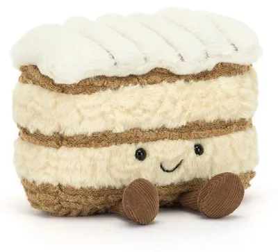 Produktbild von Jellycat Kuscheltier Kuchen Millie Mille Feuille Amuseables (11cm)