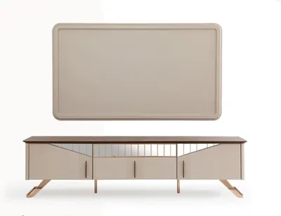 Obrázok produktu pre Moderný nízky TV stolík Dizajnový príborník Elegantná nástenná skrinka