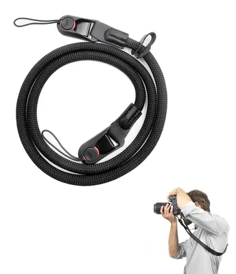 Obrázok produktu pre Popruh na fotoaparát s rýchlym zapínaním a horolezecká šnúra