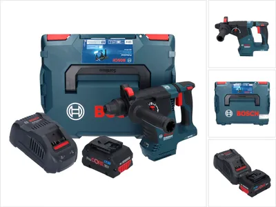 Produktbild von Bosch GBH 18V-24 C Professional Akku Bohrhammer 18 V 2,4 J Brushless SDS plus + 1x ProCORE Akku 8,0 Ah + Ladegerät + L-BOXX