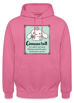 Produktbild von Spreadshirt Cinnamoroll Just Be Yourself Uni Hoodie, XL, Pink