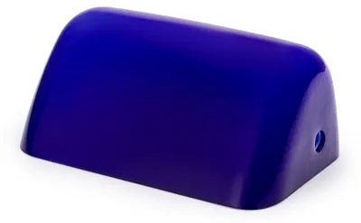 Productafbeelding van Vervangingsglas voor een Bankerlamp, kleur blauw