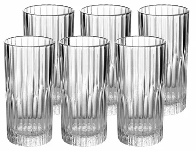 Produktbild von Duralex Longdrinkglaser Manhattan - 6x Stuck - Glas - 305 ml