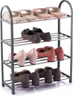 Produktbild von Herzberg HG-04500: Schuhregal-Organizer mit 4 Ebenen