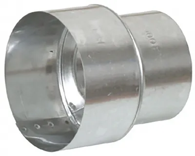 Obrázek produktu pro Redukční objímka Holzkraft, rozšířená strana s lemem, Ø 125/120 mm, 5145212