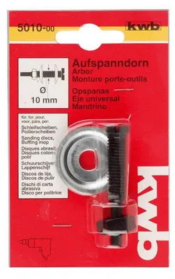 Immagine prodotto di kwb 501000 Mandrino, ø 10 mm 1 pz