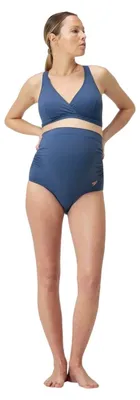Produktbild von Speedo - "Mathi Wai" Bikini-Set für Damen, Hoch geschnitten, Umstandskleidung GT22366 (34 DE) (Blau)