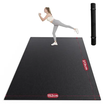 Produktbild von Yogamat Extra Groß - Antirutsch Sportmat - Fitnessmat - 213x152cm - 0,8cm Dick