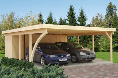 Produktbild von Palmako Doppelcarport Karl 40,6 m²