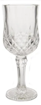 Produktbild von Weinglas Glas Weißweinglas Diamantschliff H 16,5 cm