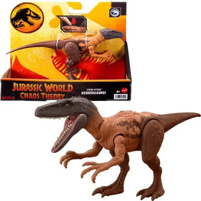 Produktbild von Mattel HLN63; HNL64 - Jurassic World Strike Attack Herrerasaurus
