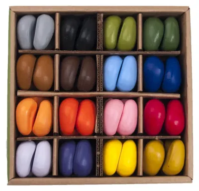 Obrázek produktu pro Voskové pastelky Crayon Rocks Just Rocks in a Box - sada 4 x 16 barev