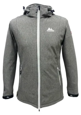 Produktbild von Nordberg RONDA - Softshell-Sommerjacke für Damen - Grau meliert - Größe S