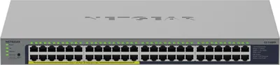 Image de NETGEAR GS748PP - Commutateur - non administrable - 24 x 10/100/1000 + 24 x 10/100/1000 (PoE+) - Bureau, montage mural - PoE+ (380 W)