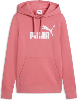Produktbild von Puma No. 1 Logo Kapuzenpullover Damen mit Kängurutaschen, Farbe:Pink, Größe:M