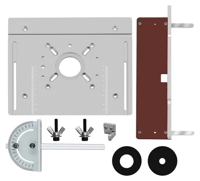 Productafbeelding van Omgoods - Router Basisplaat - Multifunctionele Router Tafel Montageplaat Set van 3