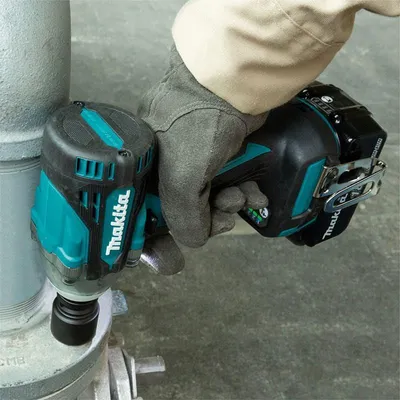 Produktbild von Makita DTW302Z, Schlagschrauber, Bürstenlos, Schwarz, Blau, 3/8", 3200 RPM, 105 dB