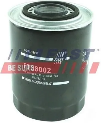 Obrázok produktu pre Olfílový filter FAST FT38002, závitový filter, pre vozidlá LANCIA THEMA (834), FIAT Argenta (132) a IVECO EuroCargo I-III
