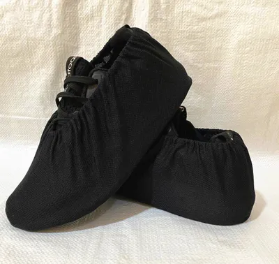 Produktbild von [3 Paar] Überschuhe Rutschfest Waschbar Wiederverwendbare Schuhüberzieher für Haushalt Verdickte Staubdichte Indoor Stiefelabdeckungen, Schwarz