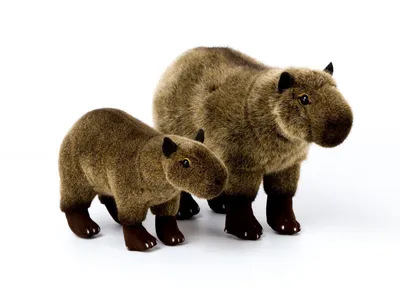 Produktbild von Kösen Capybara Wasserschweinkind 25 cm Plüschtier