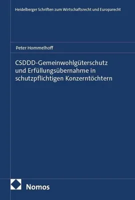 Obrázok produktu pre Gemeinwohlgüterschutz en Erfüllungsübernahme - 118