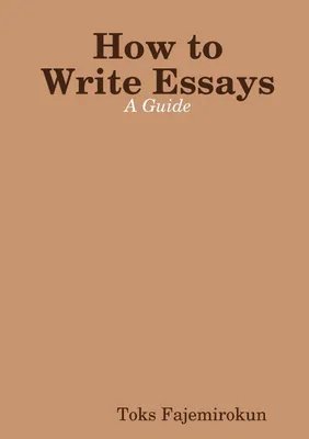 Produktbild von How to Write Essays
