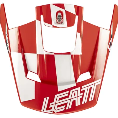 Image de Visière Leatt Moto 3.5 V25, couleur rouge