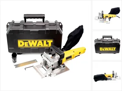 Image de DeWALT DW682K-QS Elektrischer Hobel 600 W 10000 RPM Schwarz, Gelb