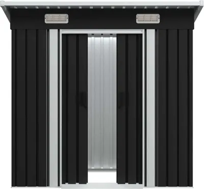 Produktbild von " "Gartenschrank/Gerätehaus Moderner design - Geräteschuppen - Garagenzelt Anthrazit Stahl NeuMöbel 2215916
