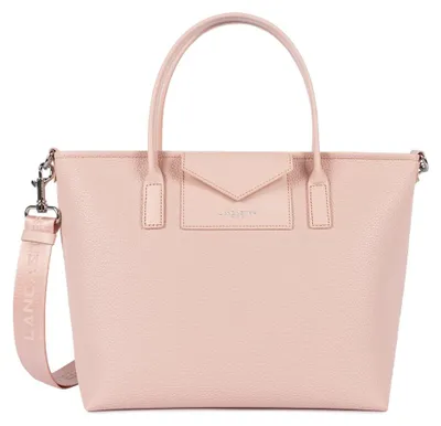 Image de Lancaster Sac Cabas Main Maya Double Kba Cuir Poudre
