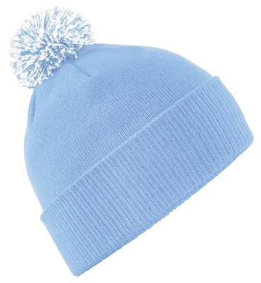 Immagine prodotto di Beechfield - Cappellino unisex uomo/donna FK248 (taglia unica) (azzurro/bianco)