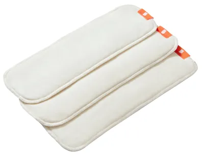Produktbild von Bambino Mio BSTDAILY, Windeleinsatz, Bambusfaser, Viskose, Weiß, Maschinenwäsche, 40 °C, 110 mm