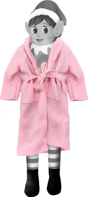 Image de Robe de chambre pour poupée elfe rose -
