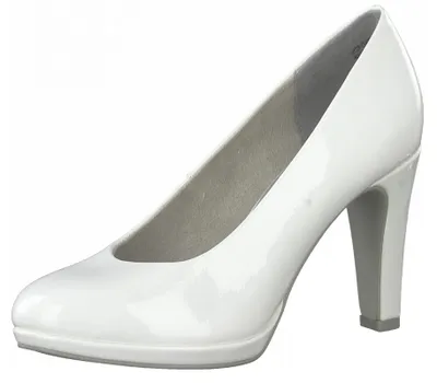 Produktbild von MARCO TOZZI Damen Pumps High Heels Lack 2-22412-26, Größe:37 EU, Farbe:Weiß